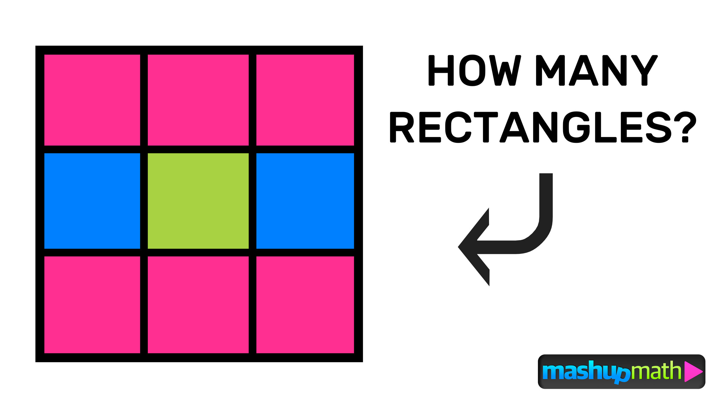 How Many Rectangles Do You See Viral Math Puzzle Mashup Math