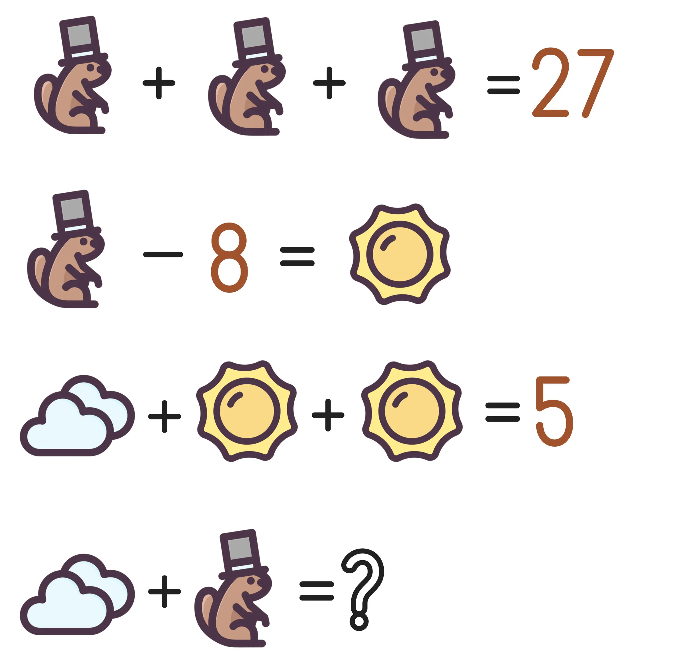 Free Groundhog Day Math Activities For Grades K 8 Mashup Math