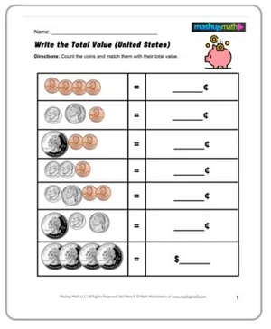 Free 3rd Grade Math Worksheets—Printable w/ Answers — Mashup Math
