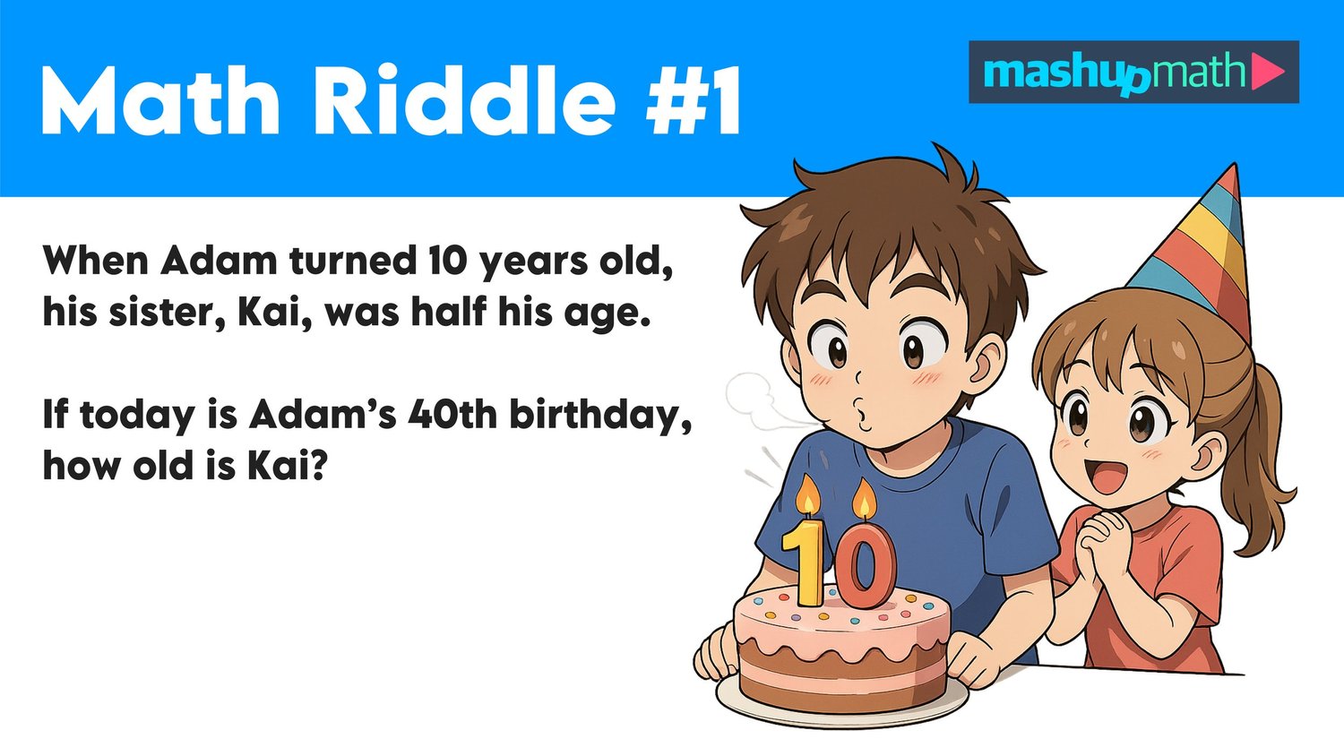 36 Math Riddles for Kids with Answers — Mashup Math
