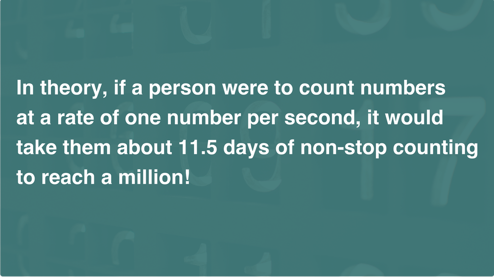 How Long Would It Take To Count A Million Dollars How Long Would It Take To Count A Million Dollars