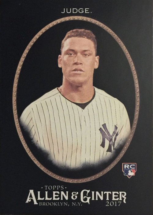 Aaron Judge RARE ROOKIE RC HERITAGE INVESTMENT CARD TOPPS YANKEES MVP MINT