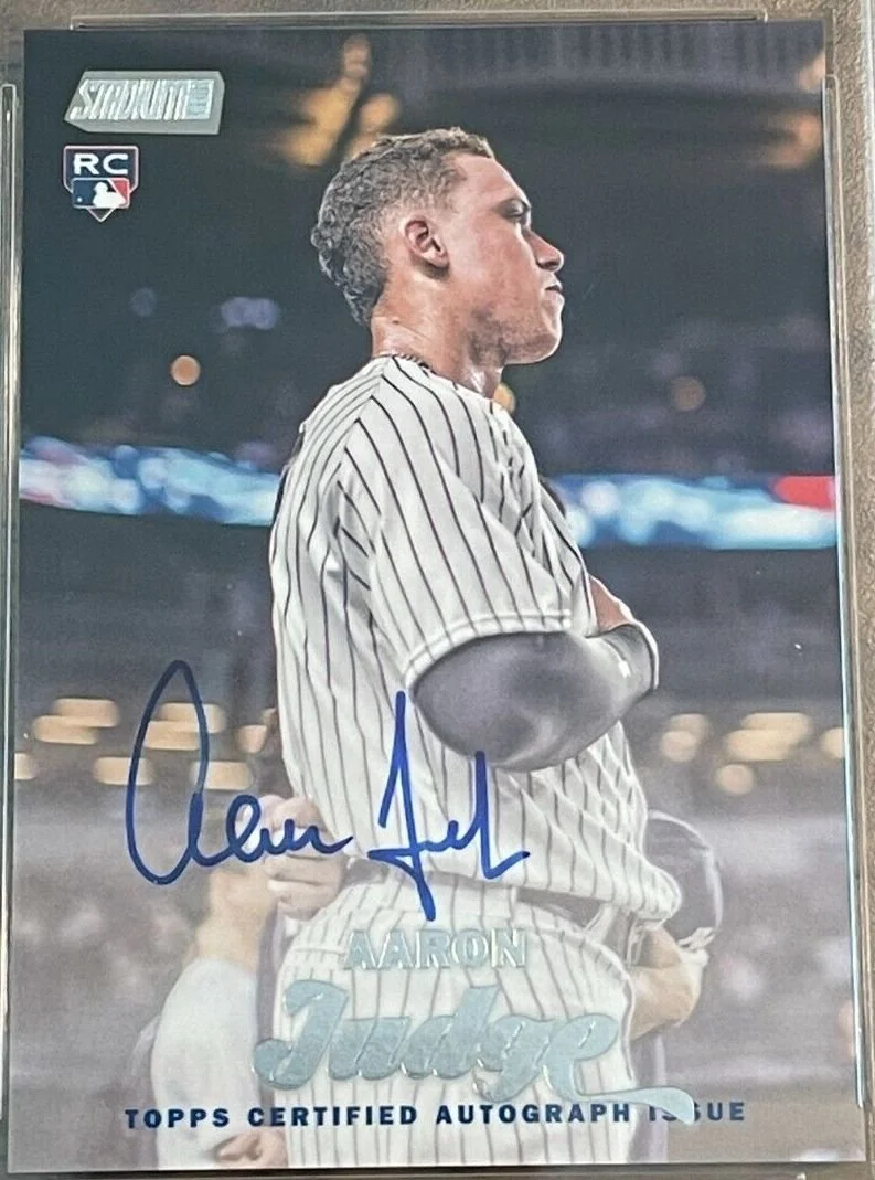 Aaron Judge Rookie Card Rankings Top 10 Cards and Their Worth — Mashup