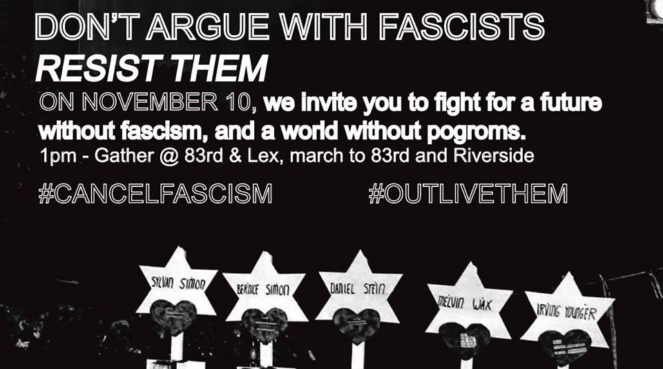 Saturday March  From #NYC2Pittsburgh: We Will #OutliveThem