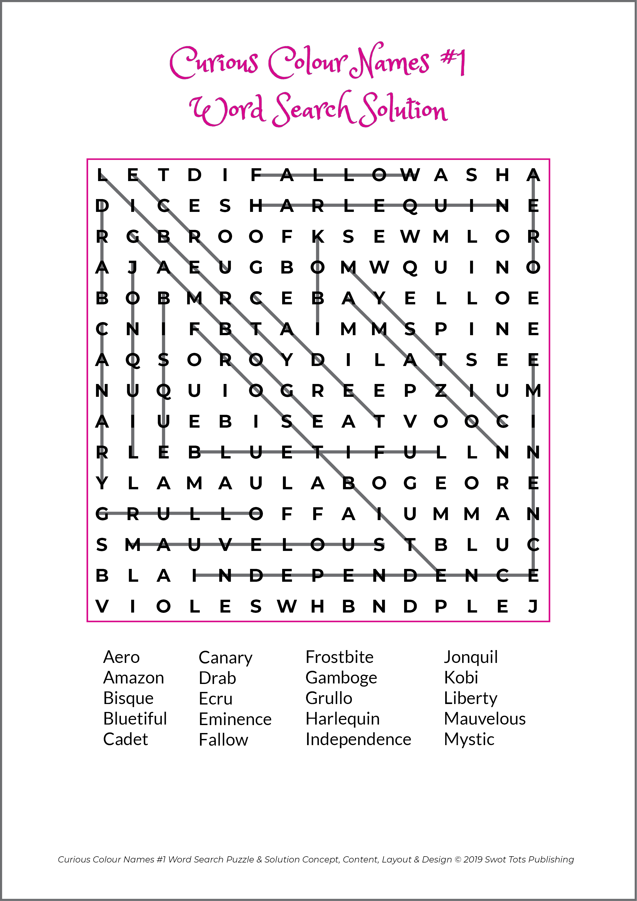 Free Curious Colour Names 01 Word Search Solution STP Books.png
