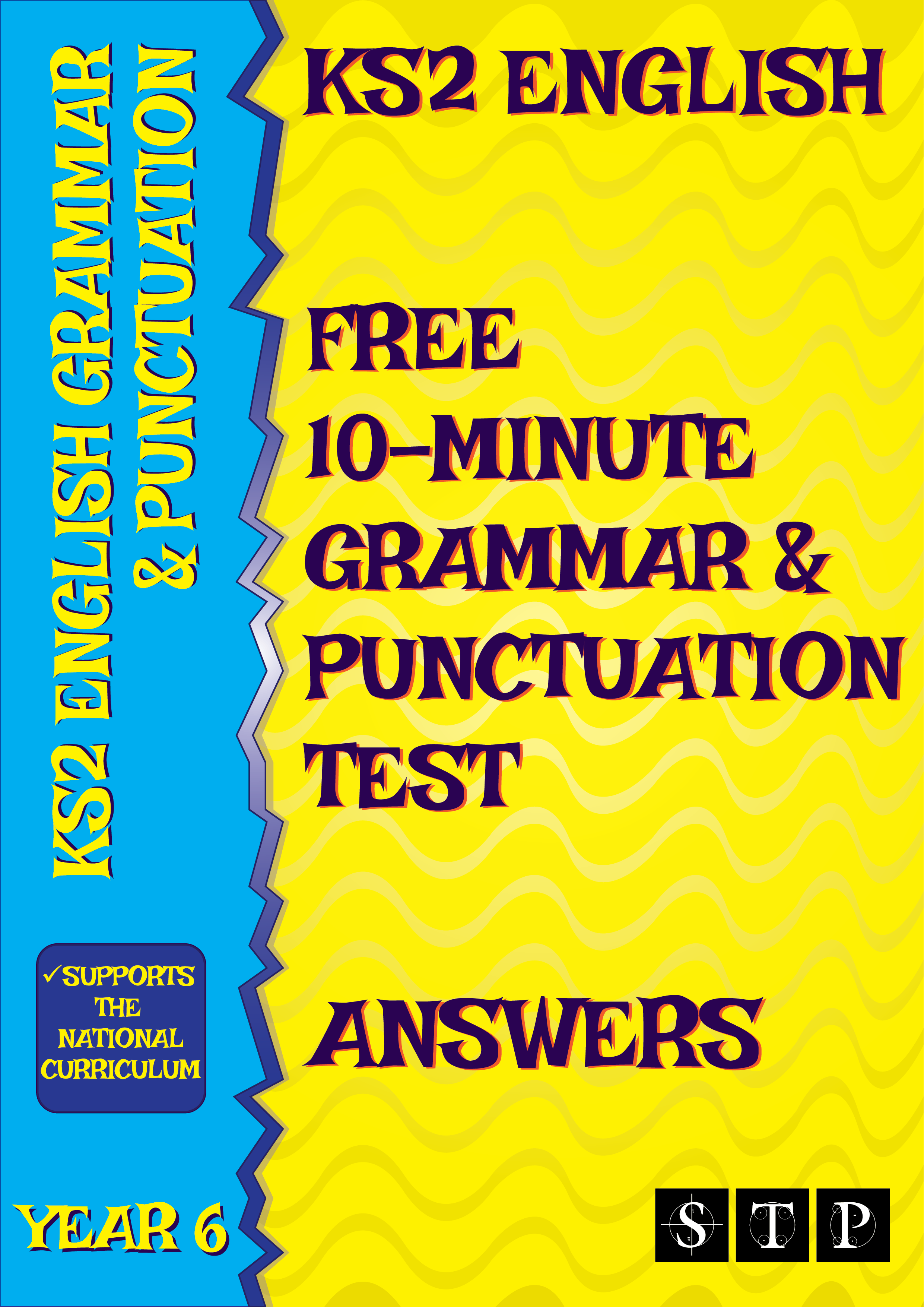 Free Grammar Punctuation Test KS2 10 Minutes Answers STP Books.png
