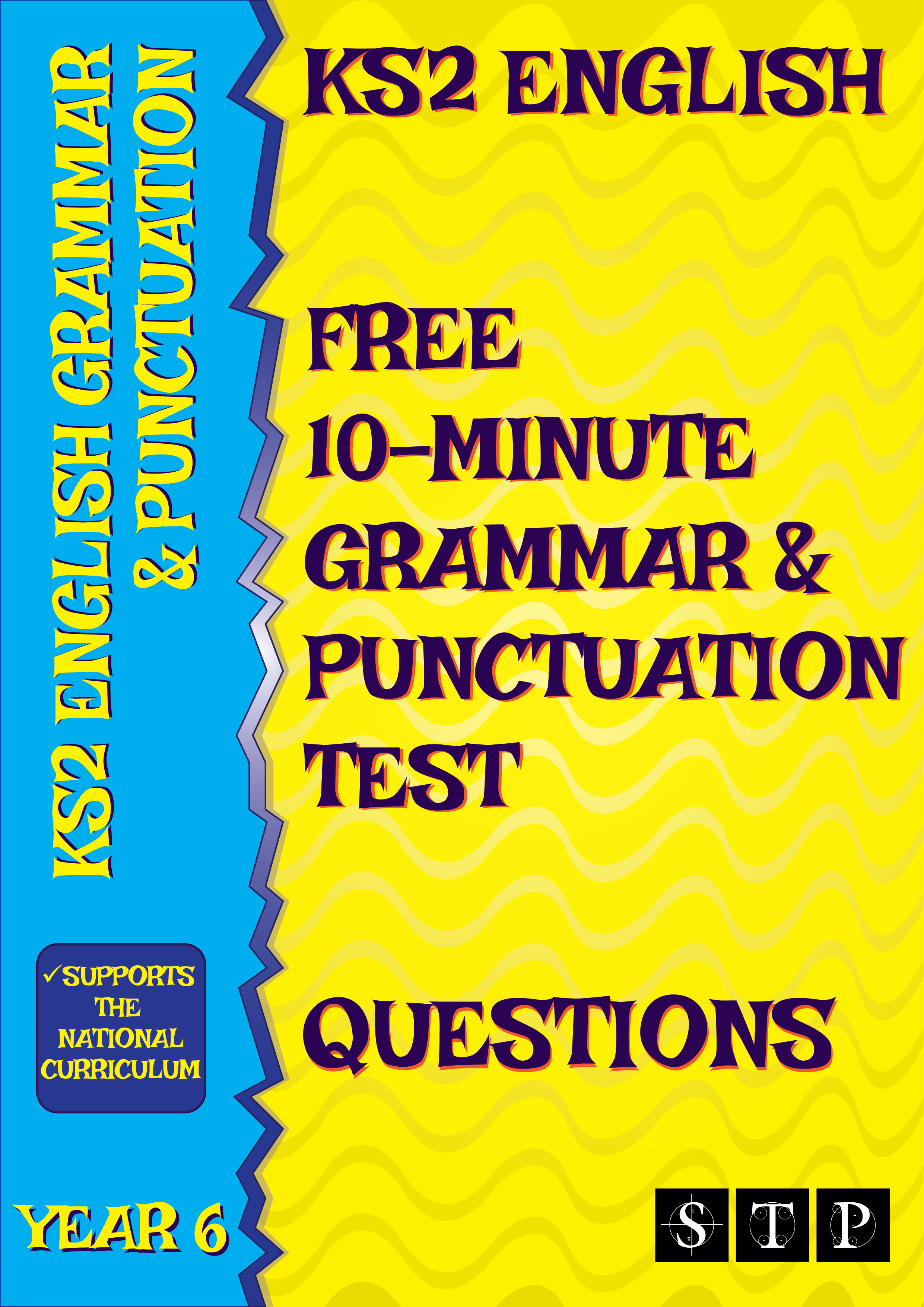 Free Grammar Punctuation Test KS2 10 Minutes Questions STP Books.png