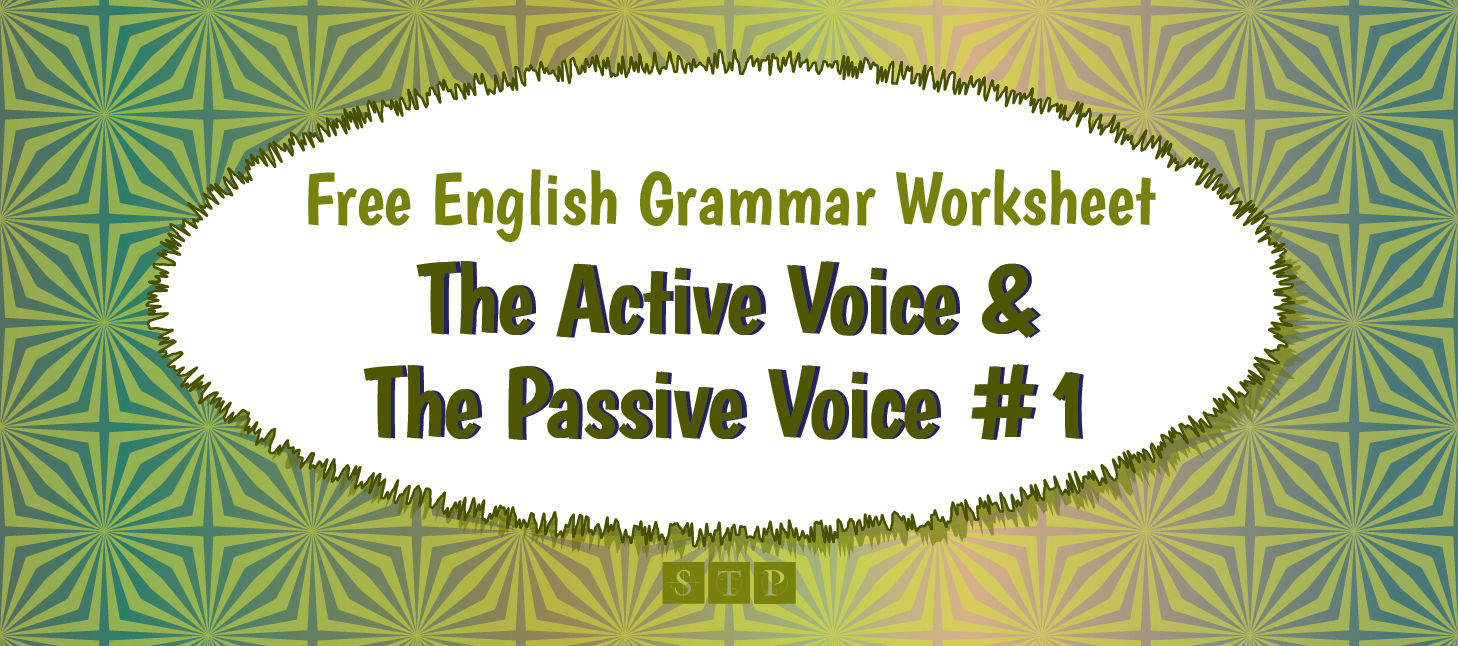 Free English Worksheet Grammar Active Passive Exercise Answers 01 STP Books Preview.png