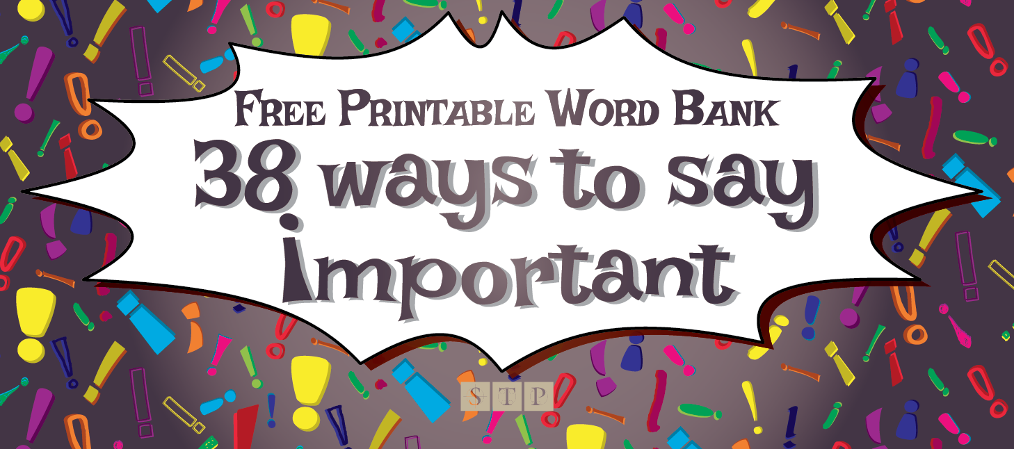 Free Spelling Words List Important Synonyms 01 STP Books.png