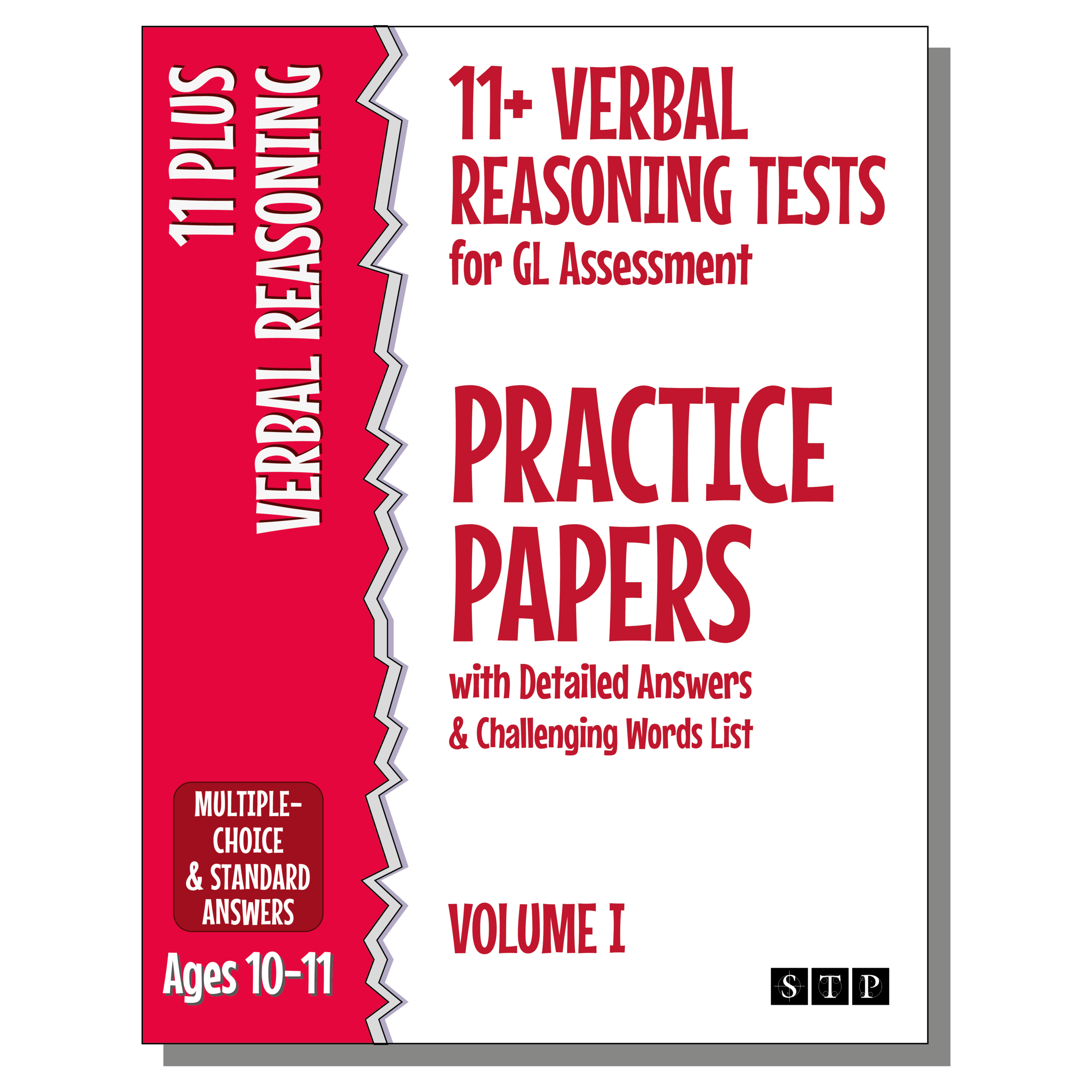 11 Plus Verbal Reasoning Tests GL Assessment Volume 1 Cover STP Books.png
