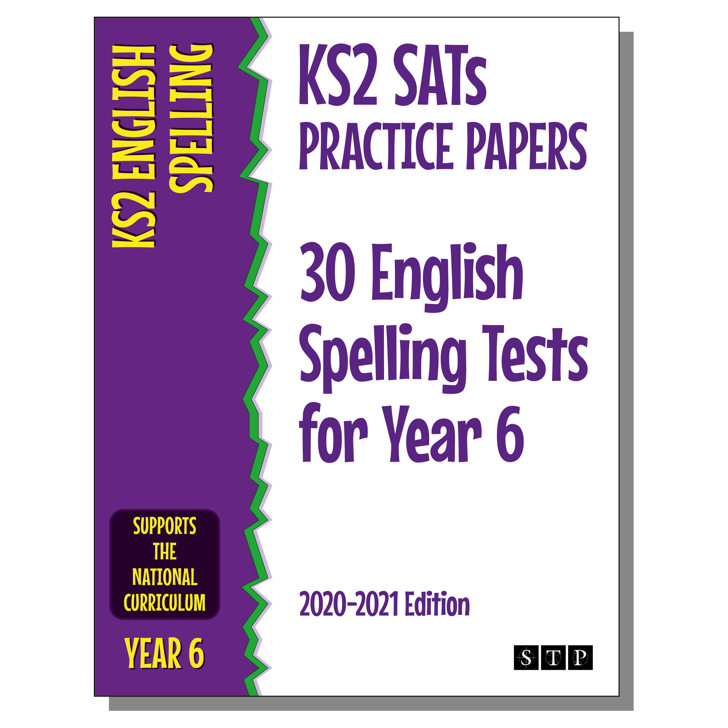 KS2 SATs Practice Papers 30 English Spelling Tests Year 6 Cover STP Books.png