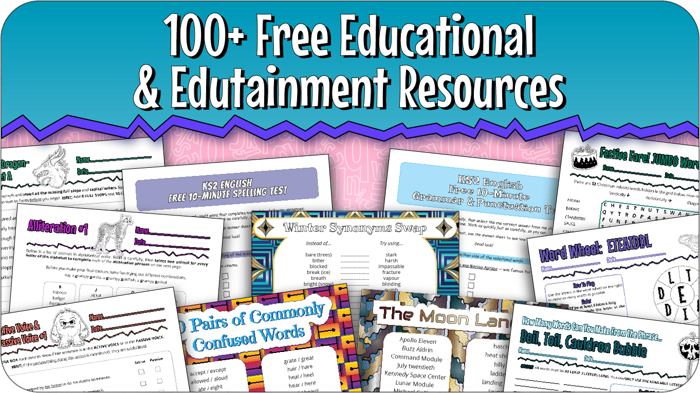 An visual summary of the types of free resources that are accessible via the Free From STP Books page, the link to which is in the site's main navigation bar.