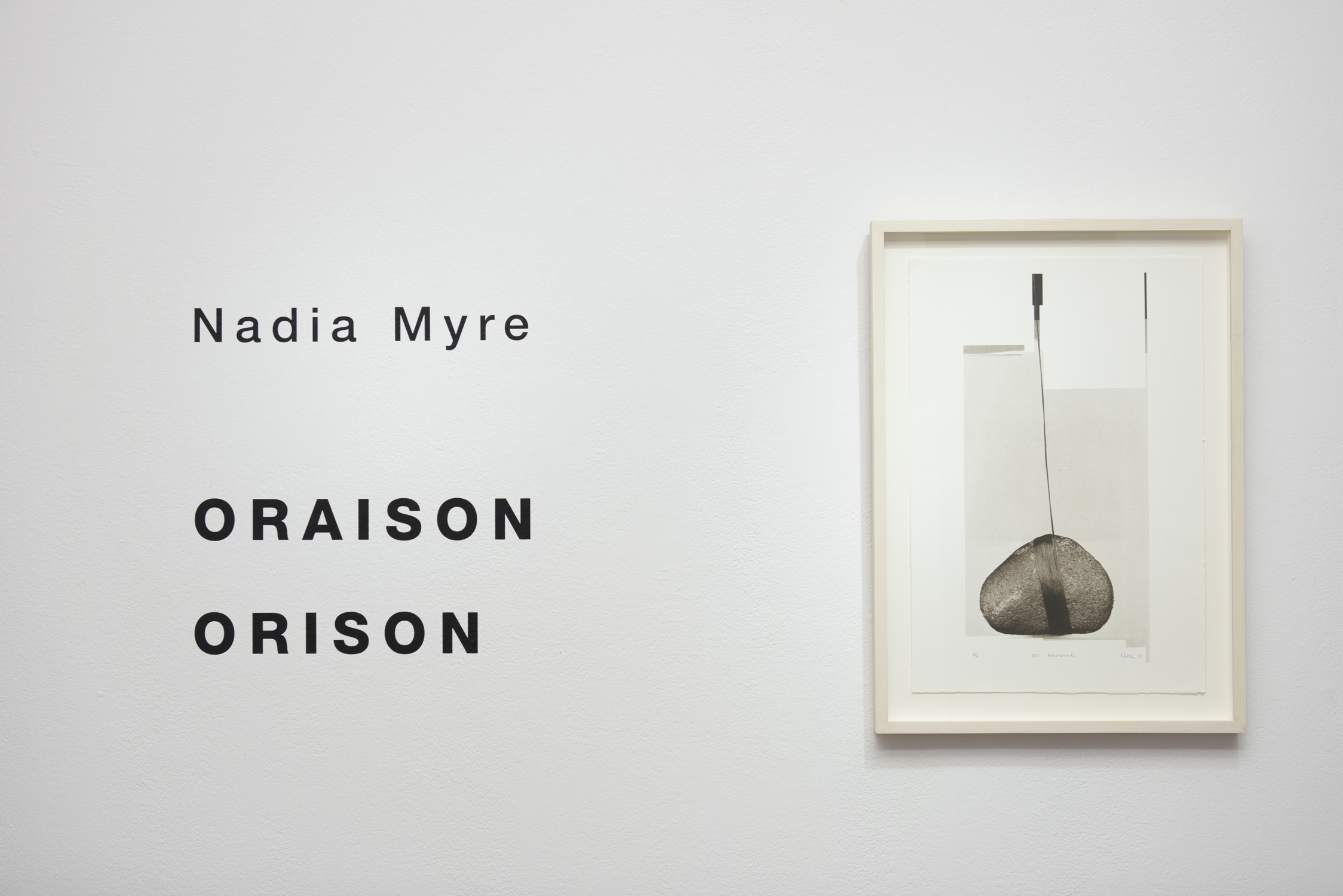 Nadia Myre, ORAISON