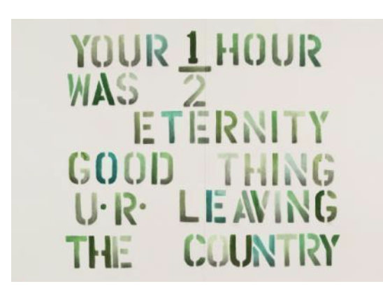 Your 1_2 hour was eternity, 2006.png