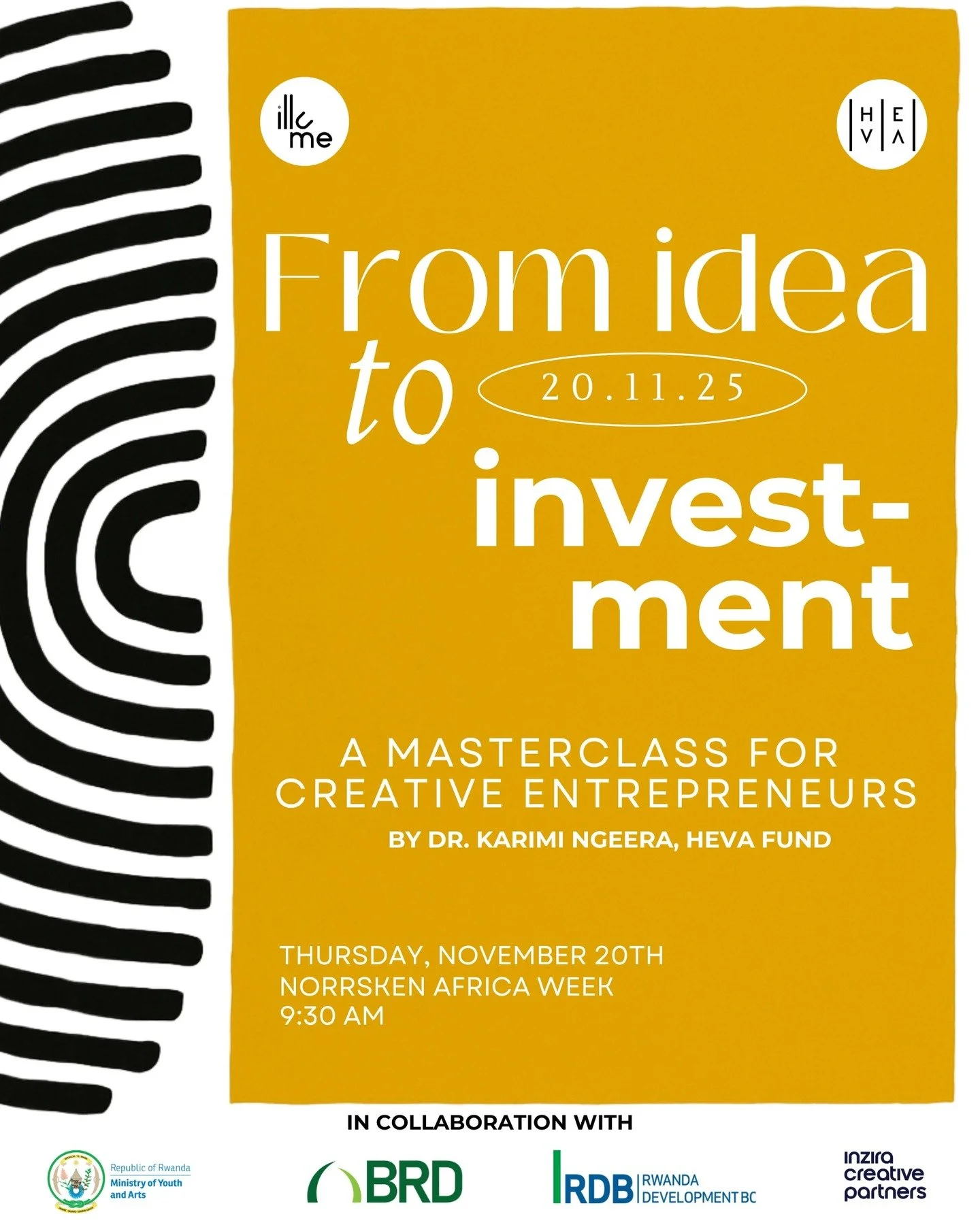 the creatives are taking over @norrsken_eastafrica #africaweek!

illume creative studio is excited to partner with @hevafund to present a masterclass for creative entrepreneurs to equip them with the knowledge and tools to become investment-ready. th