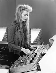 Composer Maryanne Amacher. Image via sound-art-text .com.