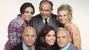 Clockwise from upper left: Valerie Harper, Ed Asner, Cloris Leachman, Ted Knight, Mary Tyler Moore, Gavin McCloud. &nbsp;Image via abcnews.go.com.