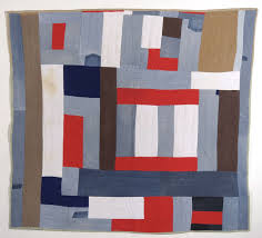 "Strip Quilt" by Mary Lee Bendolph. Image via artsy.net .
