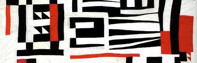 "Blocks, Strips, Strings and Half Squares" by Mary Lee Bendolph. Image via whyquiltsmatter.org .
