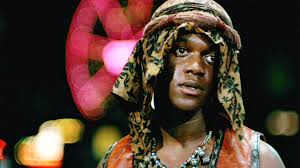 Dorsey Wright as Cleon, the leader of the Warriors. The Coney Island Wonder Wheel glows in the background. Image via pixshark.com .