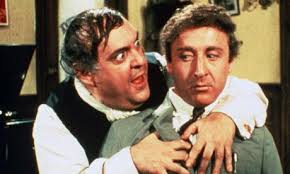 Zero Mostel and Gene Wilder in The Producers . Image via theguardian.com .