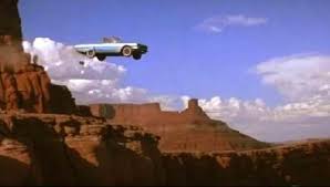 The final shot of Thelma and Louise . Image via opentravel.com.