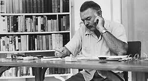 Hemingway is said to have aimed for 500 words a day. Image via www.authenticubatours.com