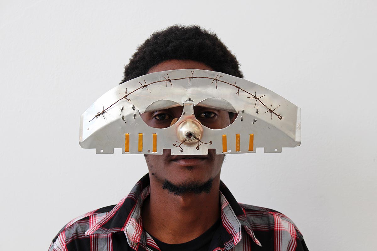 "Istanbul Mask," 2013 image via ckabiruart.daportfolio.com