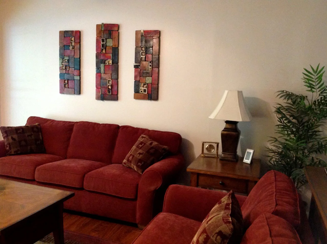 client's living room in Illinois