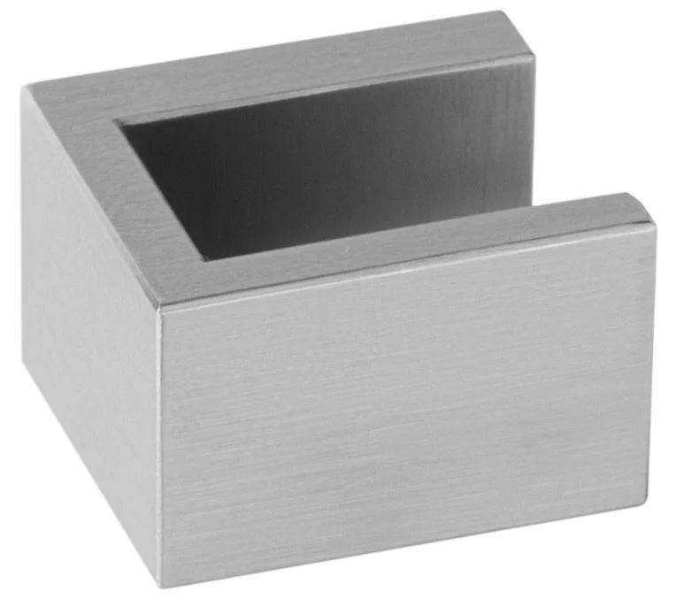 RIBBON BM20V cabinet knob satin stainless steel - side view.jpg