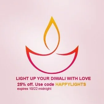 Light up your Diwali with love and happiness! 25% off godees. Use code HAPPYLIGHTS. www.meluvkush.com
#diwali2017 #happybaby #godee