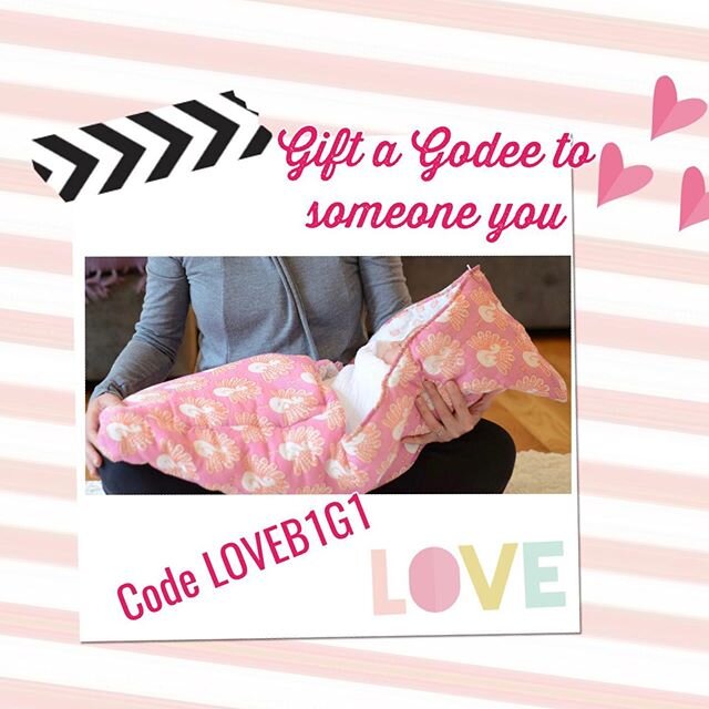 This Valentine&rsquo;s Day when you buy 1 Godee, enjoy the gift of giving another for FREE! Buy 1 Get 1 with code LOVEB1G1. Expires 2/15/2020 #happyvalentinesday❤️ #loveforever #happybaby www.meluvkush.com