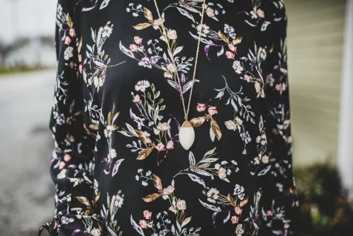So, in the spirit of spring, I found this inspiring floral dress at Gladiola Girls, and naturally, we took photos at a garden center nearby.