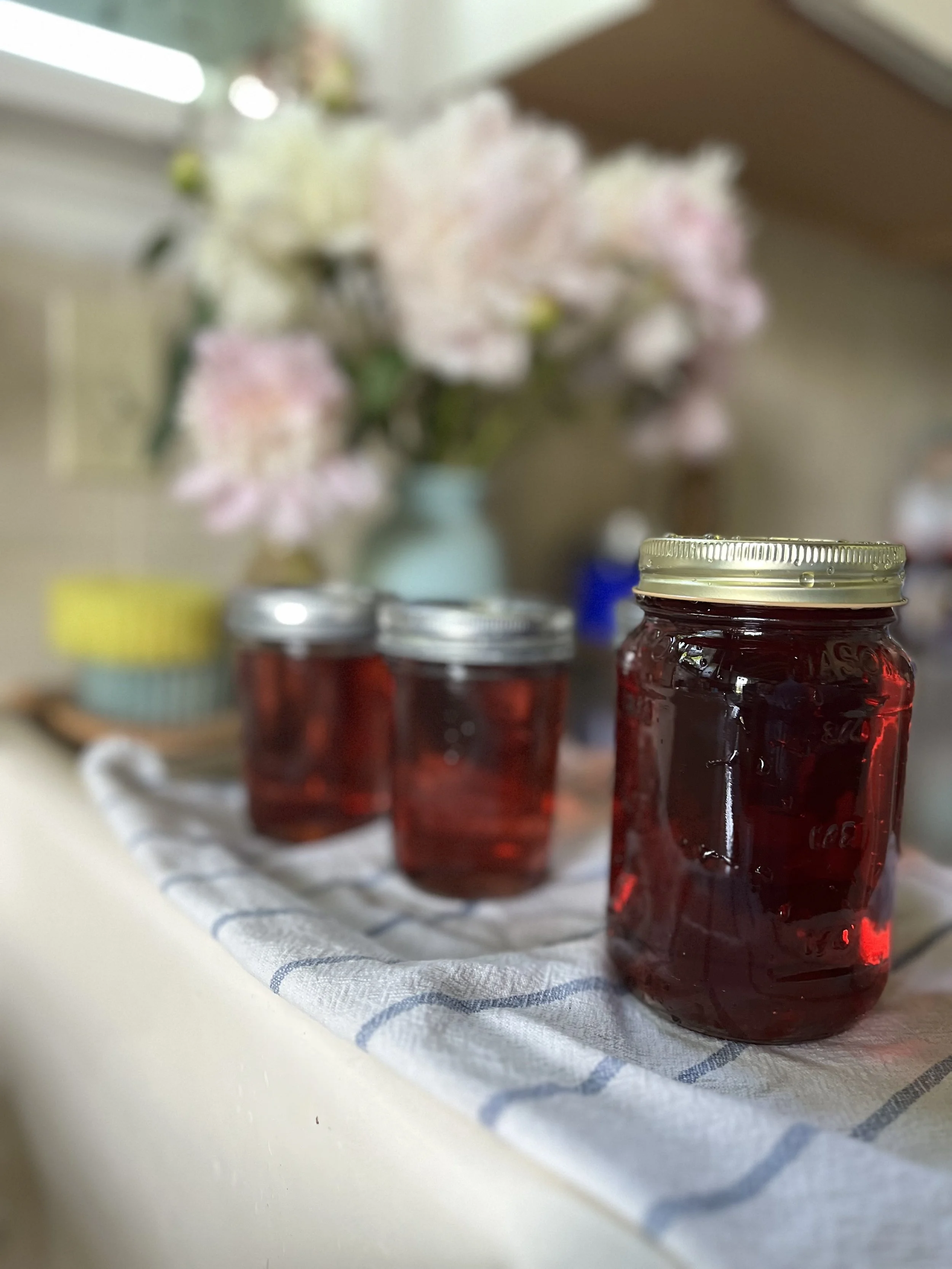 Make Your Own Rose Syrup!