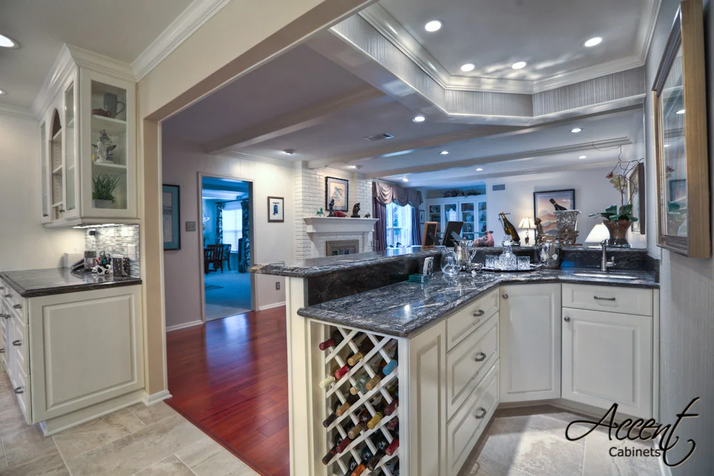 In-Cabinet Wine Storage