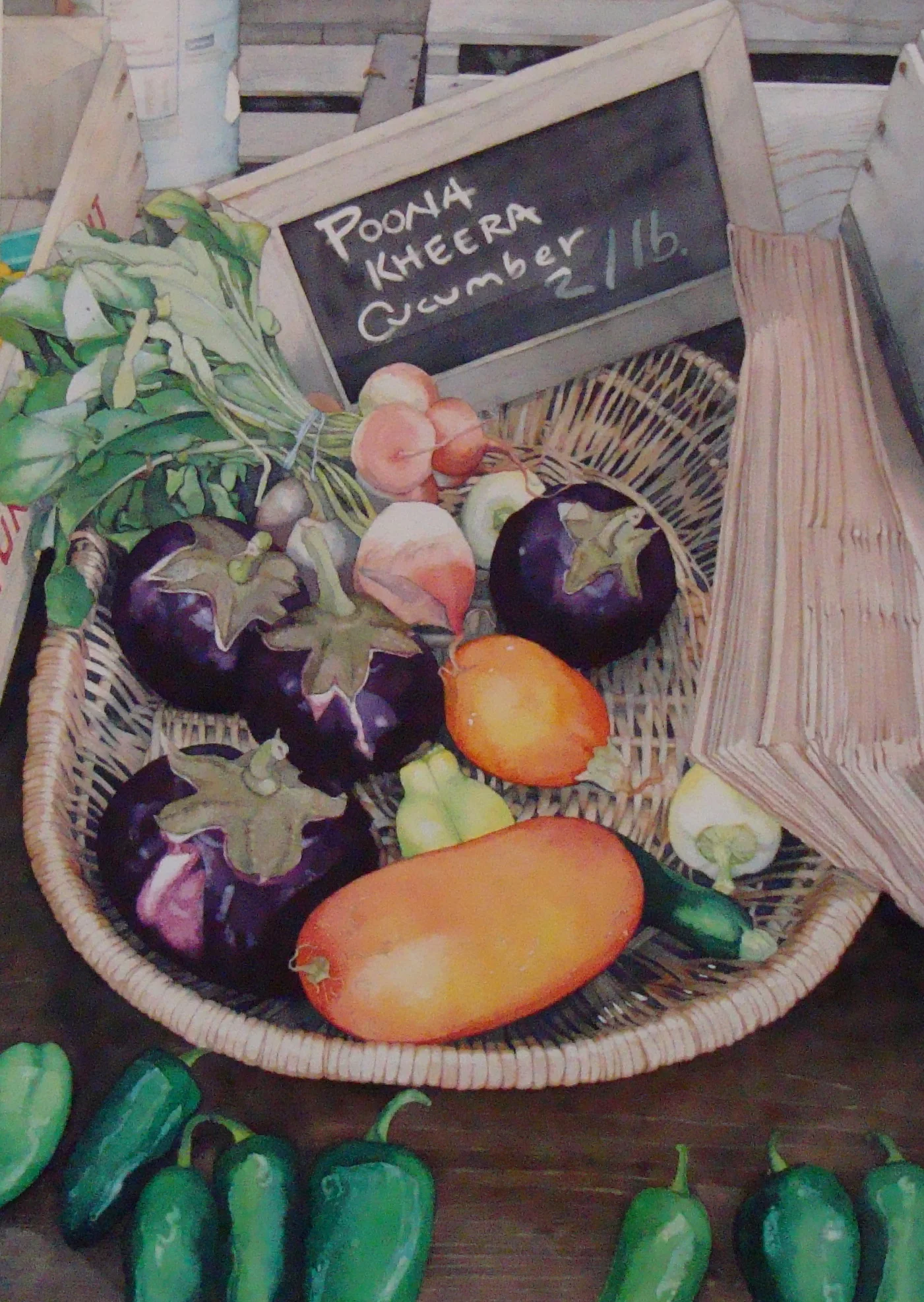  Poona Keera &nbsp;16" X 22" 