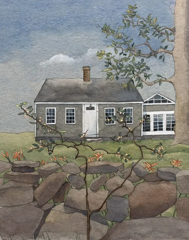 Bookplate for the Chilmark Library