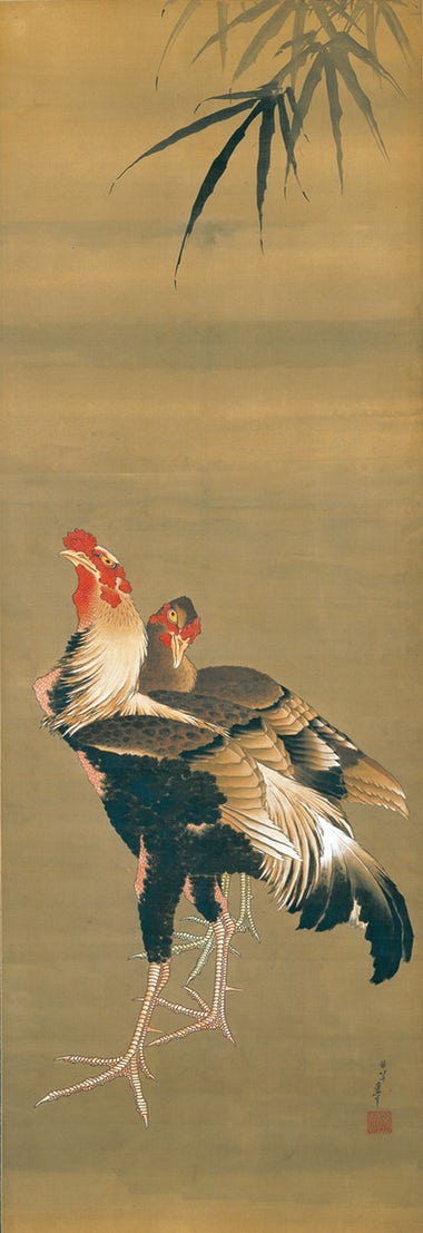 Gamecock and Hen, 1826–34
