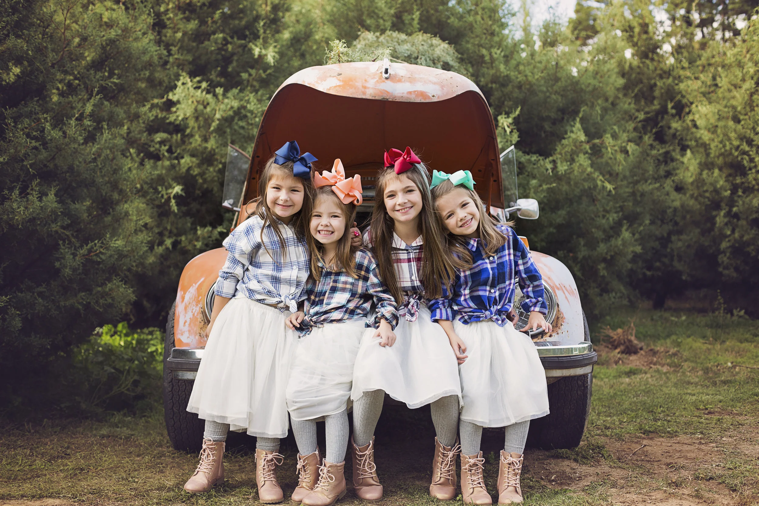 "I am so grateful for Lindsey's patience and talent in photographing my two daughters and two nieces each and every time. We are always a circus and she just goes with the flow! Her pictures are always top-notch and capture the personalities of each child perfectly. Thank you for all of our memories over the years!!" - Lauren Roberts
