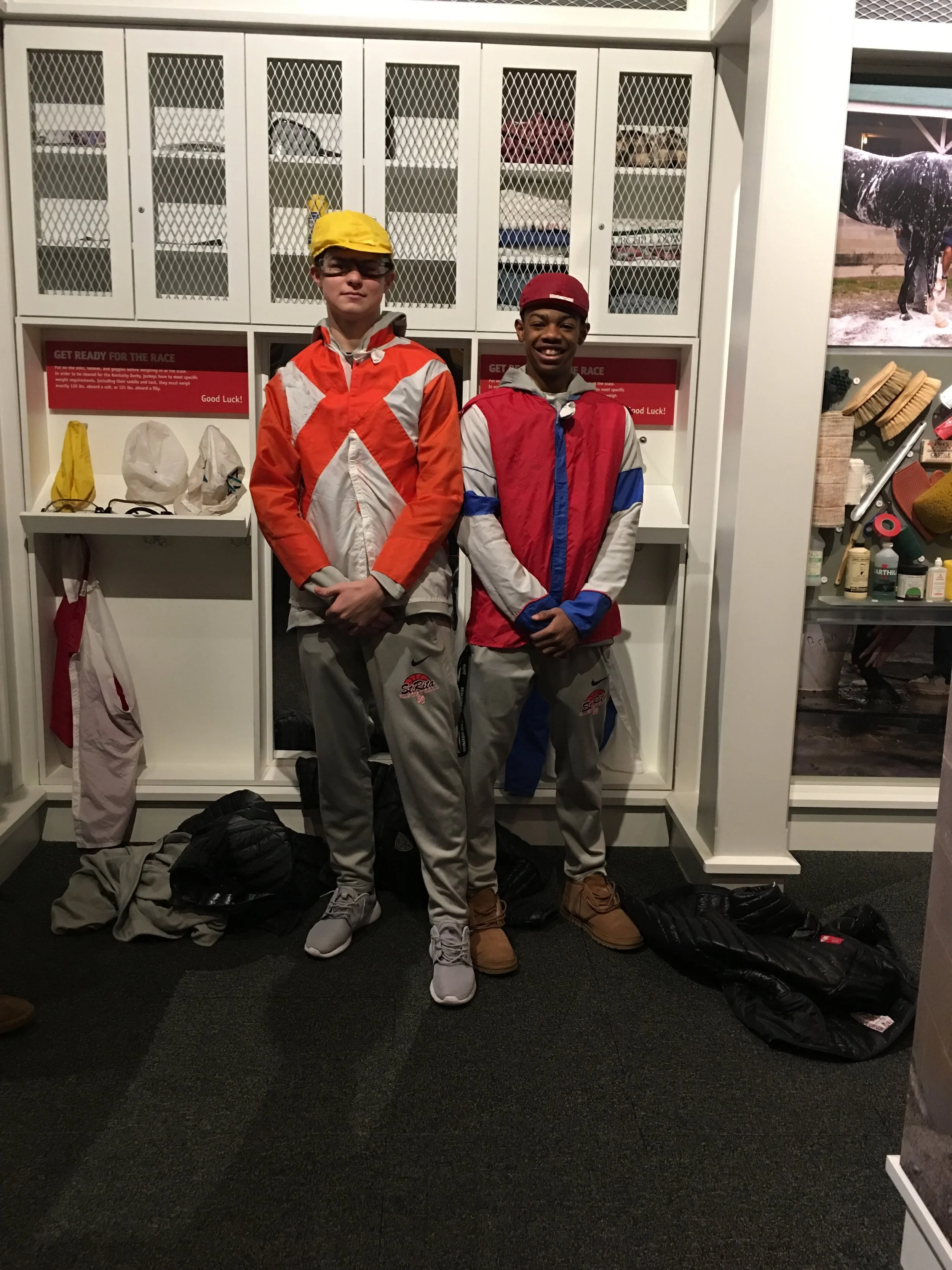 St. Rita Jockeys at Churchill Downs