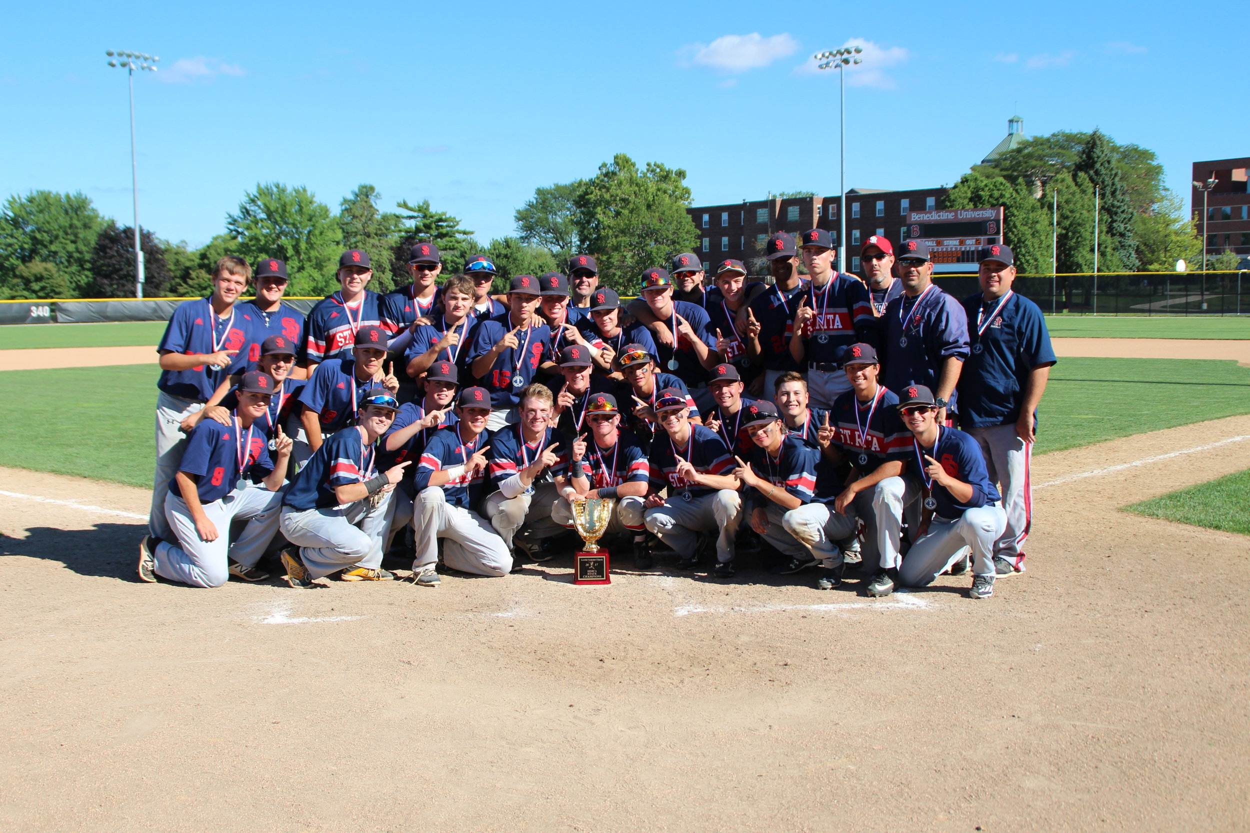 St. Rita Mustangs Baseball - 2017 Summer State Champions