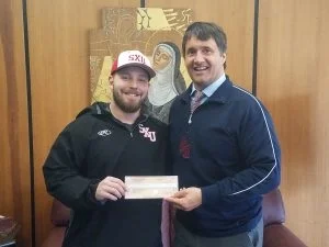 SXU SVA President Dan McLaughlin '09 and St. Rita President Mike Zunica (Hon)