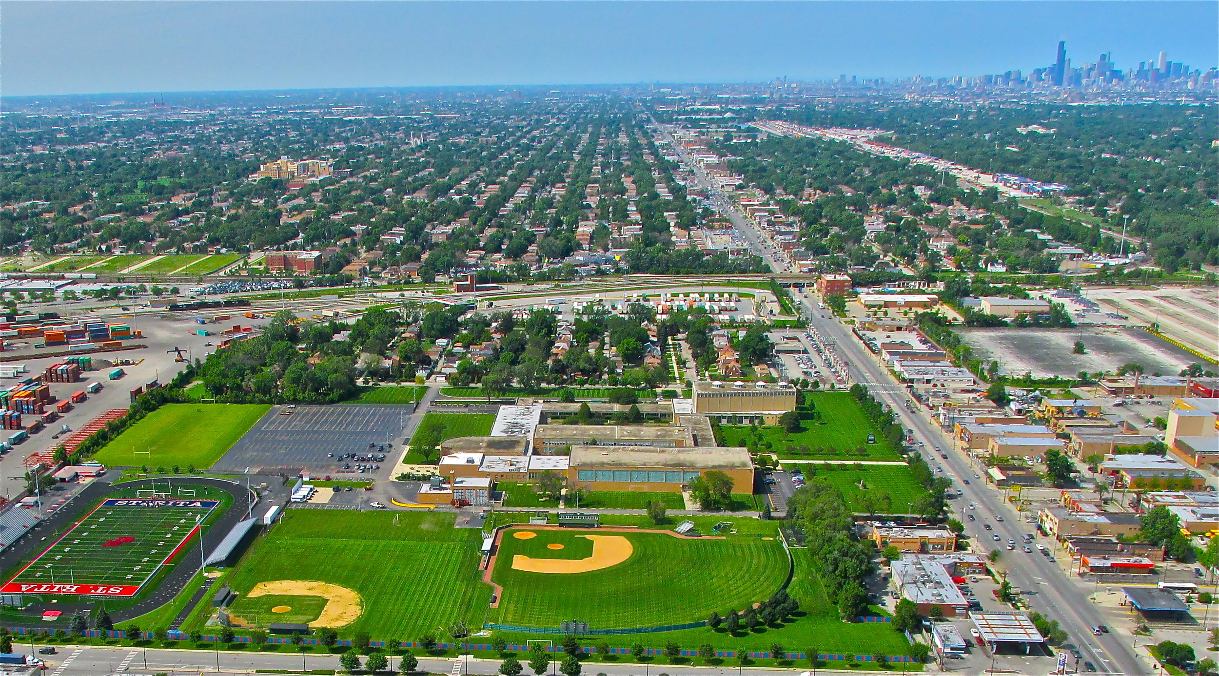 St. Rita Campus - Looking North