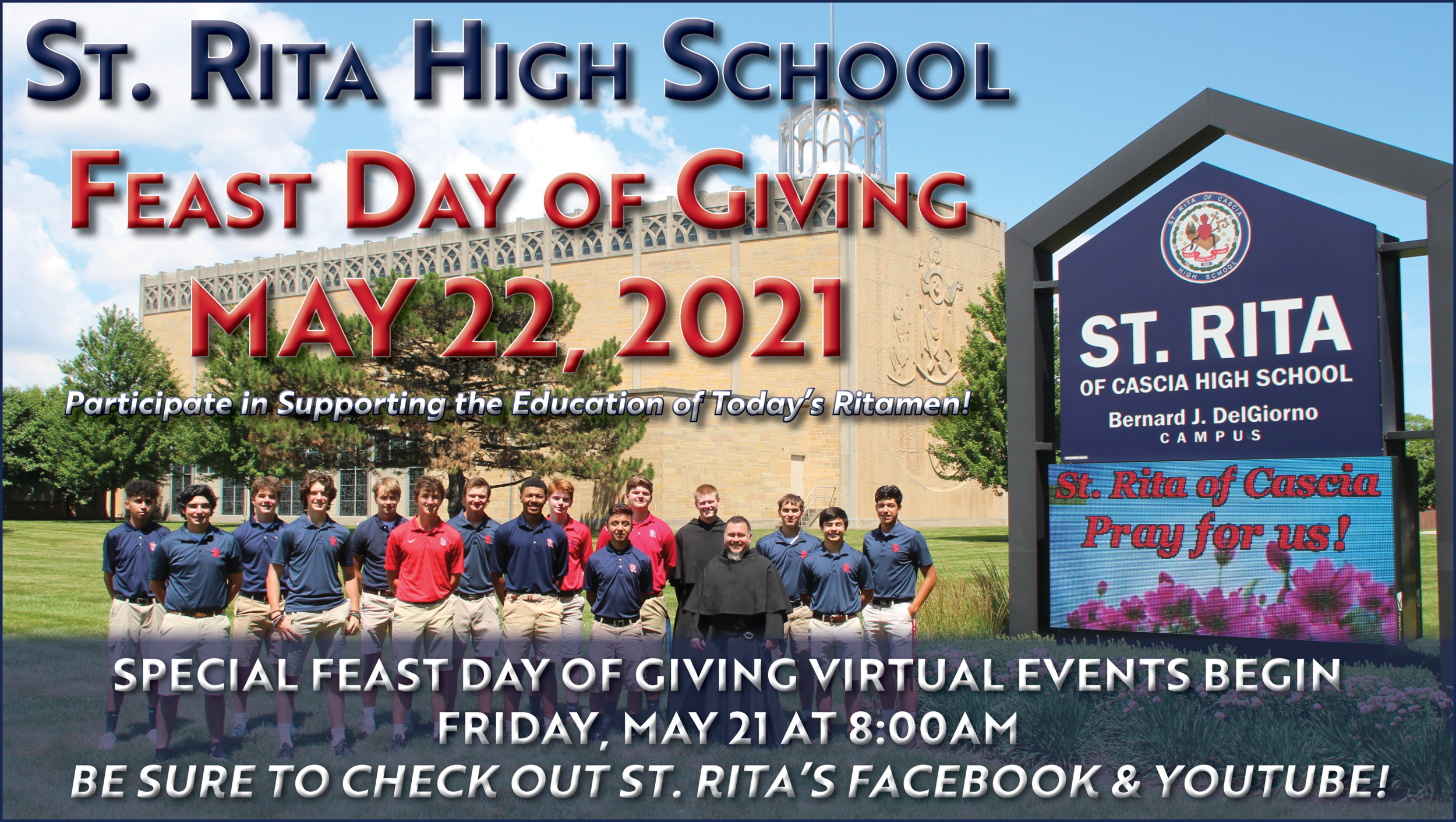 St Rita Feast Day Of Giving St Rita Of Cascia High School St Rita Feast Day Of Giving St Rita Of Cascia High School