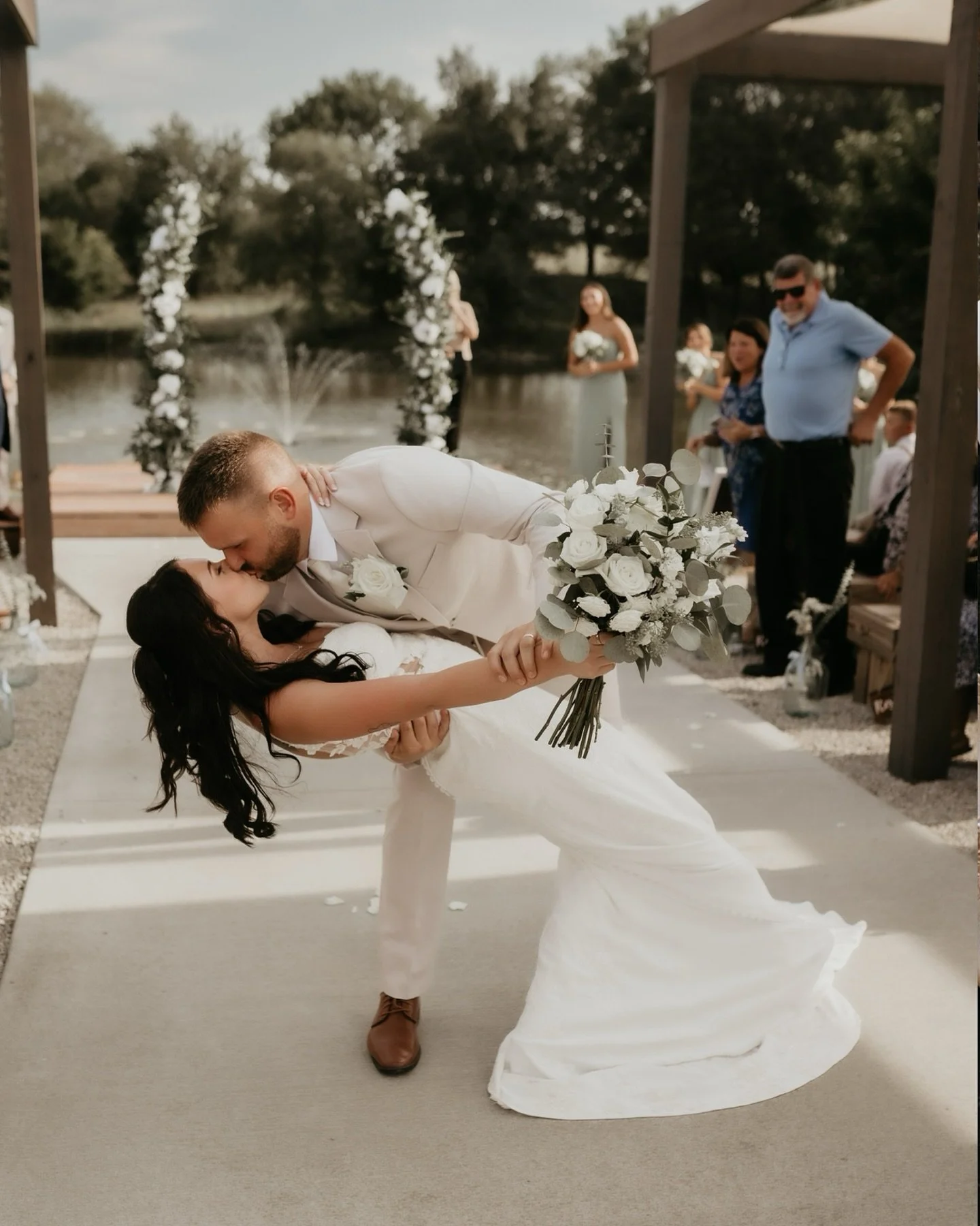 Introducing the new and improved Mr. + Mrs. Stauffer! Check your inbox! 💍💌