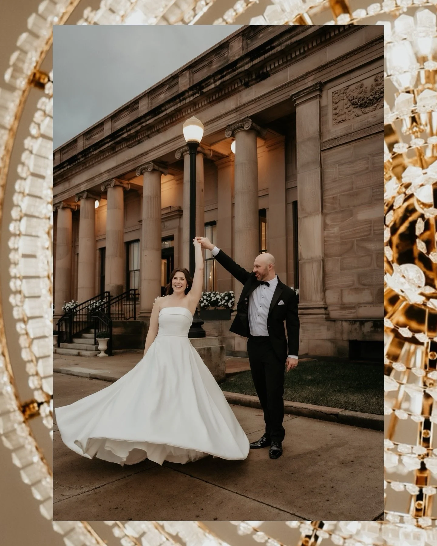 The first wedding of 2026 couldn&rsquo;t have been more perfect celebrating Mr. + Mrs. George! ✨