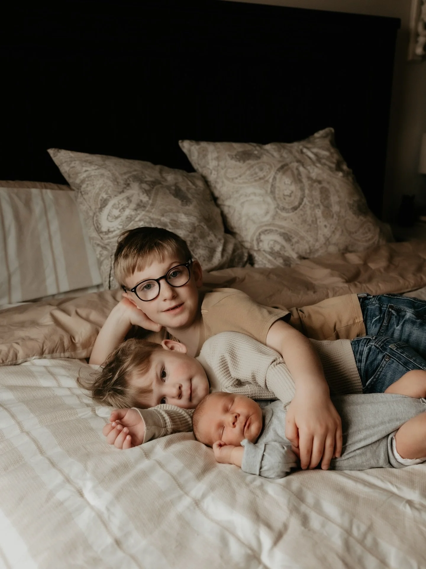 3 boys and 3 times the fun. Welcome to the world little Baylor! 🐣