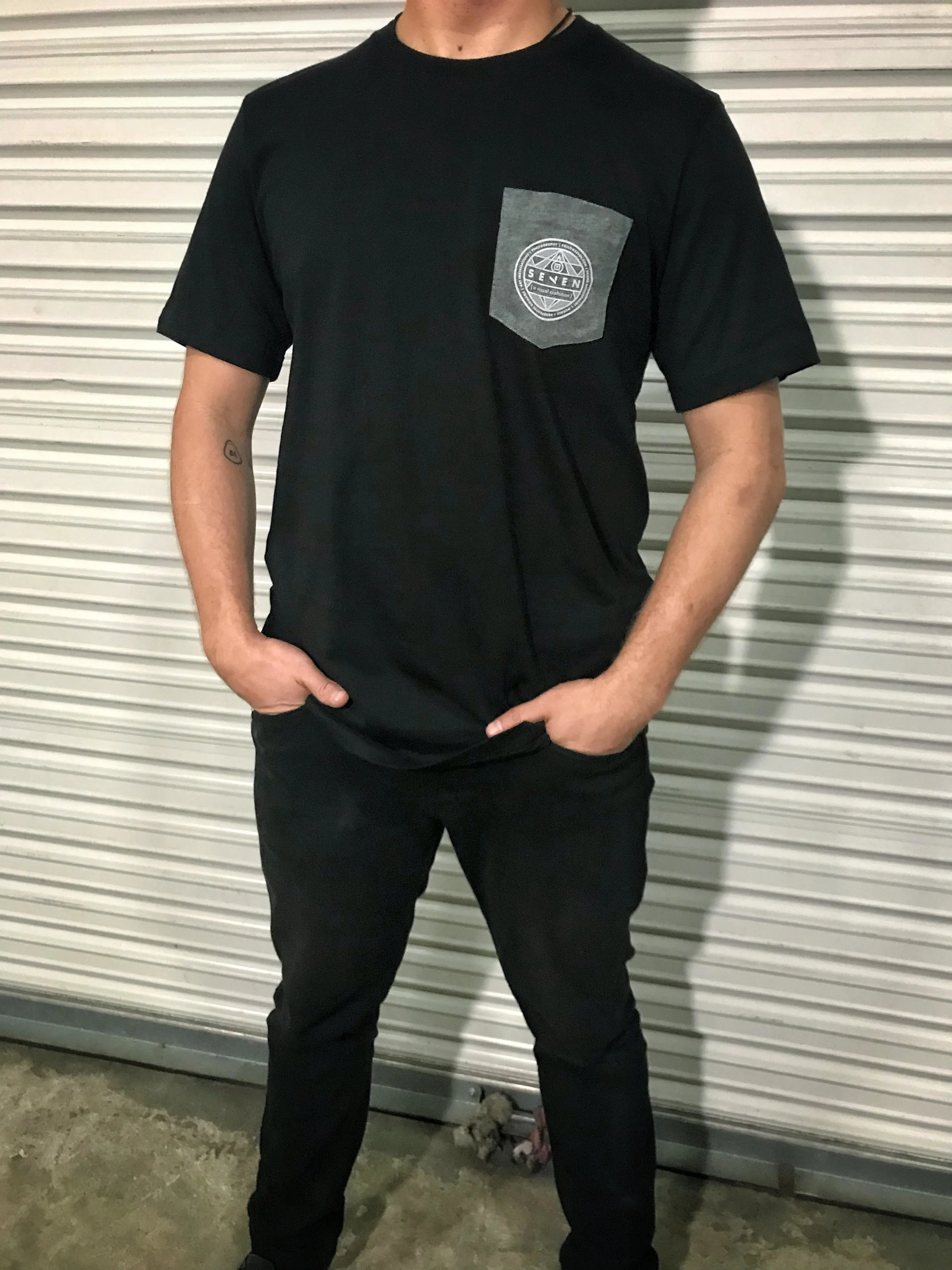 SEVEN | Work Shirt | BLK/GRY | XLarge