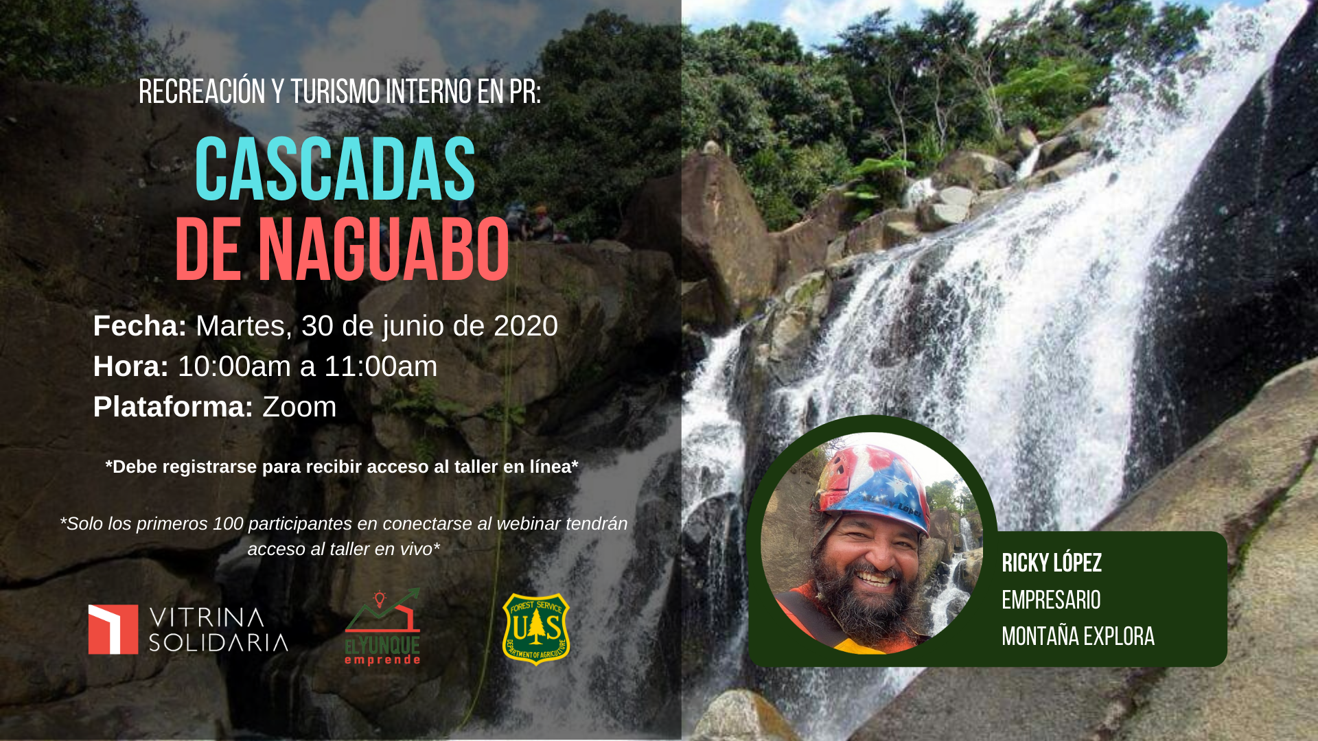 Webinar: Cascadas de Naguabo