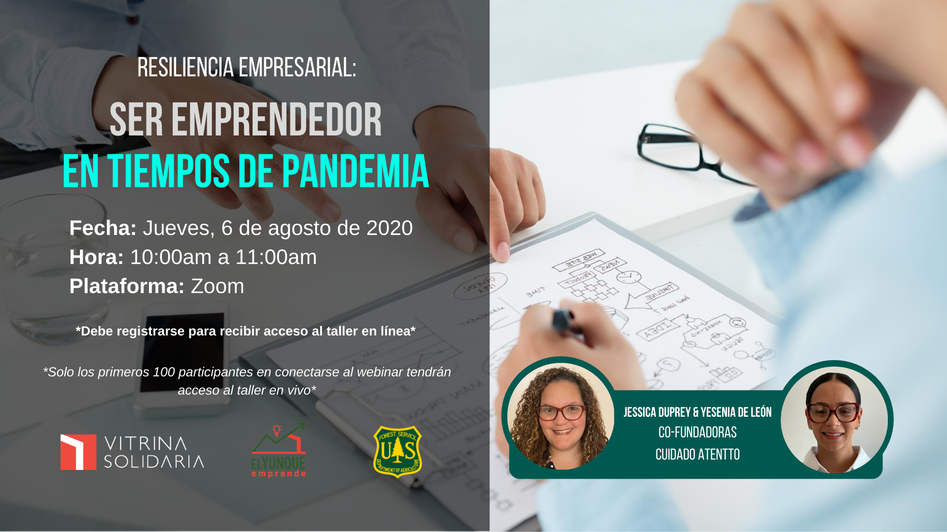 Webinar: Ser Emprendedor en Tiempos de Pandemia